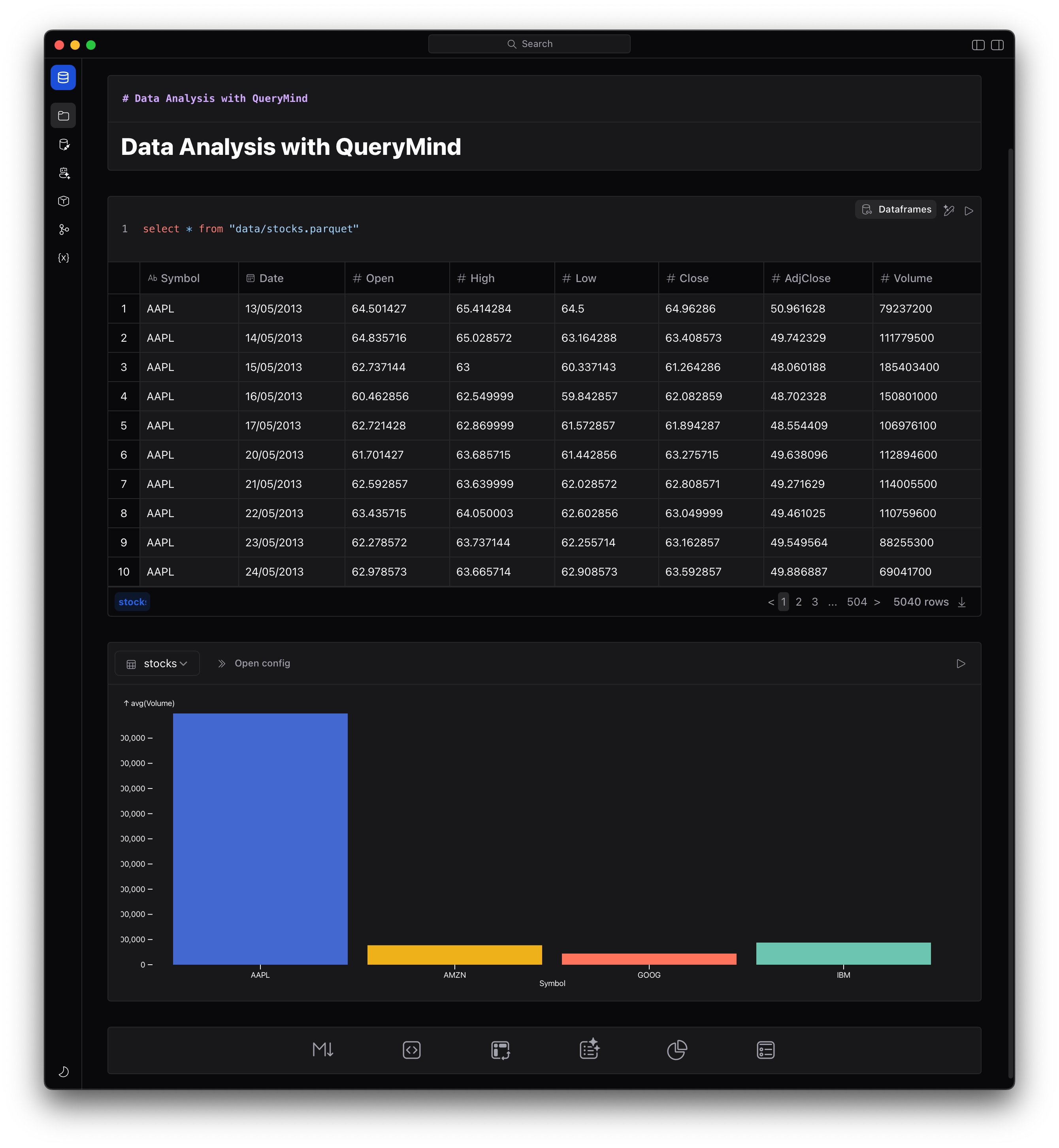 QueryMind Notebook